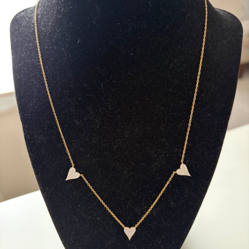 Jennifer Miller heart necklace